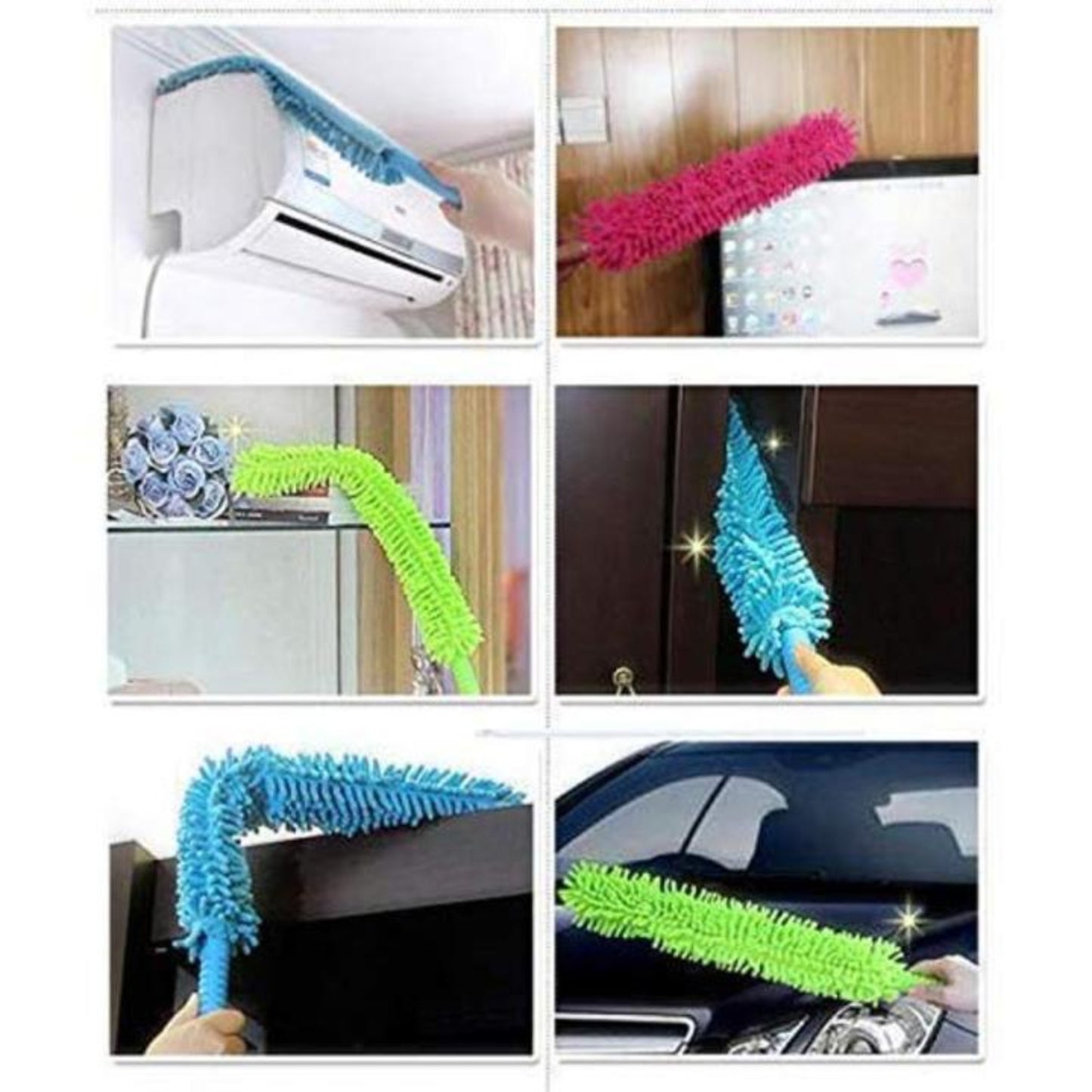Extendable & Flexible Microfiber Cleaning Duster