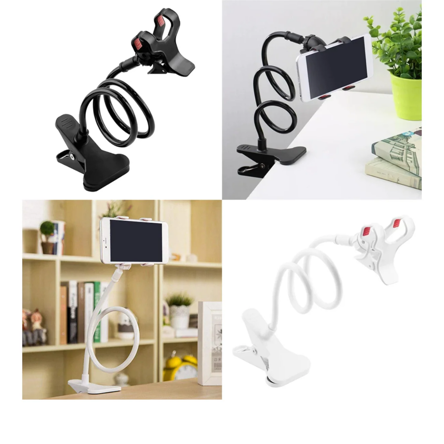 Adjustable Lazy Phone Holder for Desk, Bed & Table