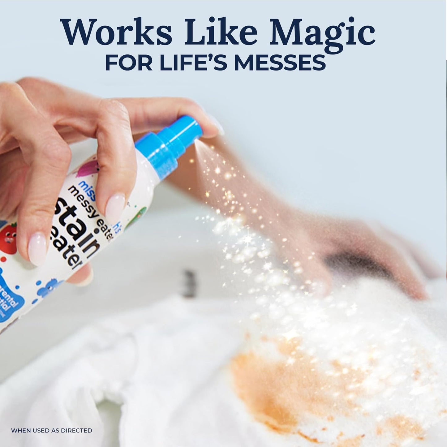 Miss Mouth's Messy Eater Stain Treater Spray - Stain Remover - Newborn & Baby Essentials - Food, Grease, Coffee ,laundry,fabric