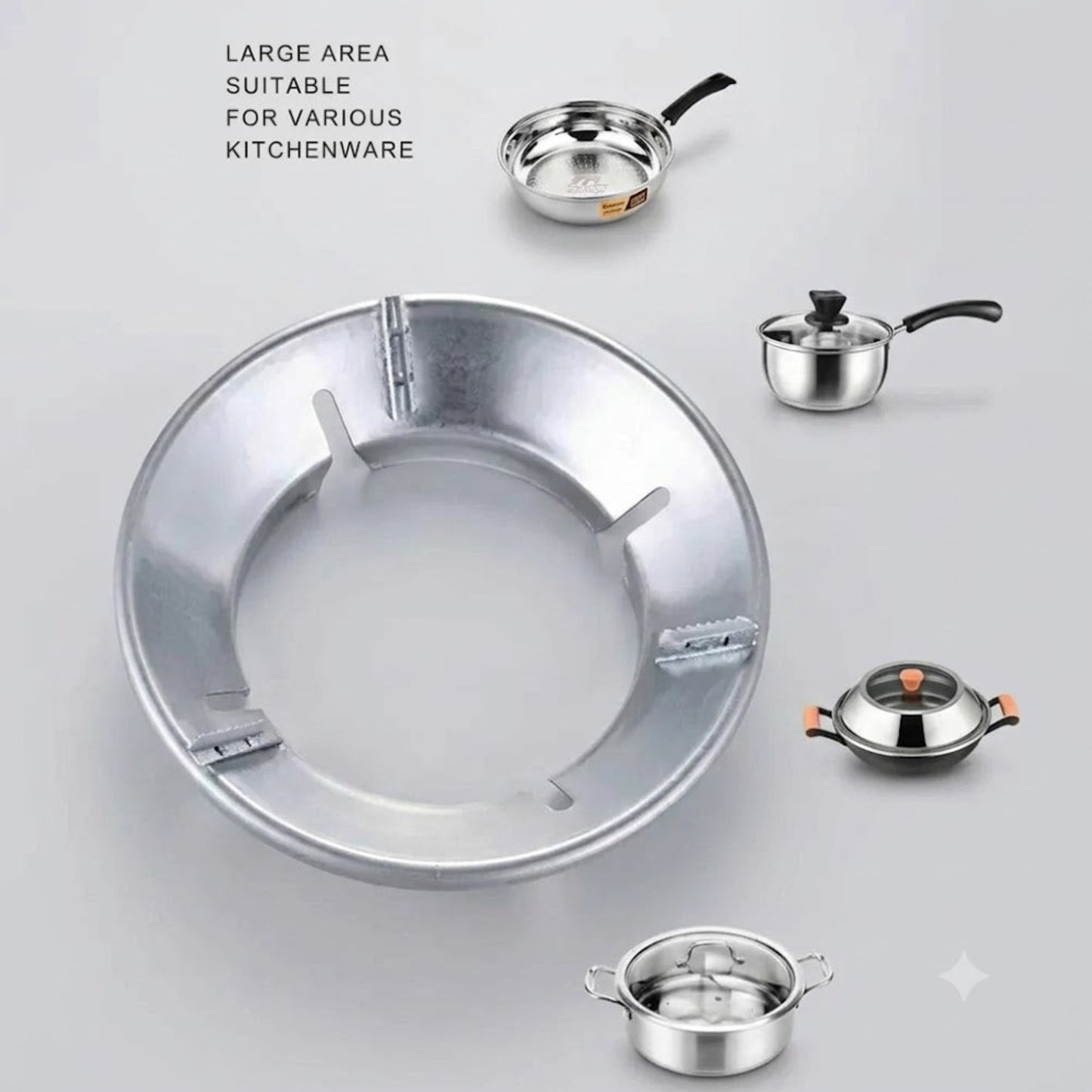 Gas stove Burner Stand Non slip bracket 3D windproof hood Gas cooker universal accessories Anti skid gas burner parts Cast iron cook top part